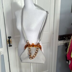 Luxury Magic Bag Chic Gray Crossbody Bag w/Slouchy Design super soft adjustable